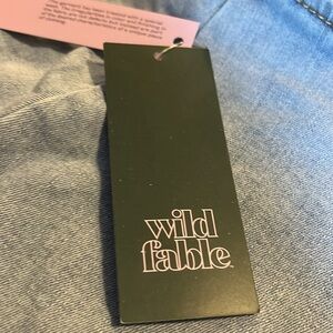 Denim Blue Skirt Pretty And Plus💖 NWT